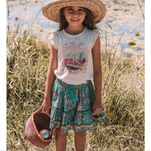 Spell Little Gypsies Folktown Skirt size 6